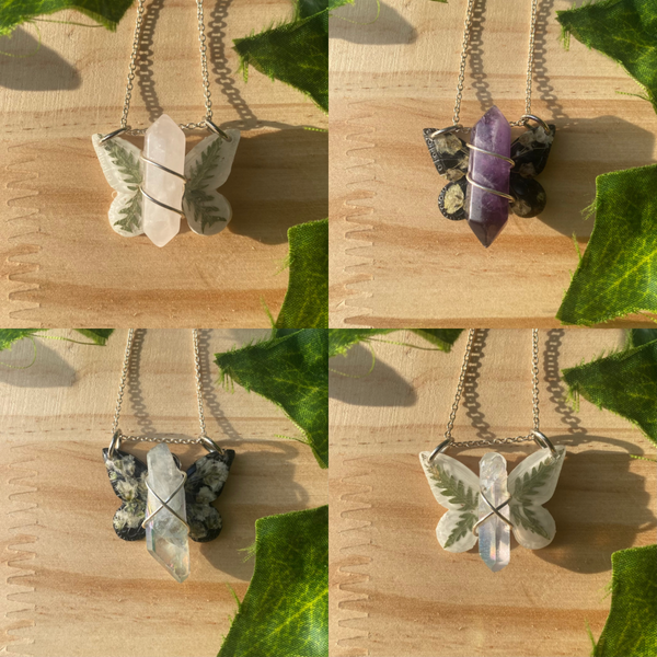 Crystal Fairy Necklaces